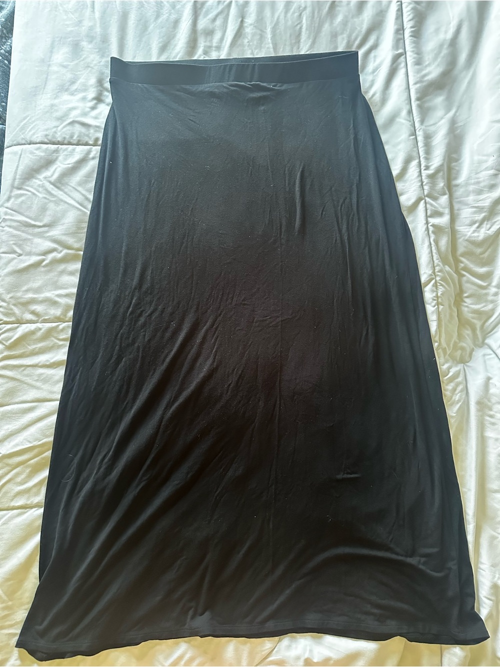 Dalia Black Maxi Skirt